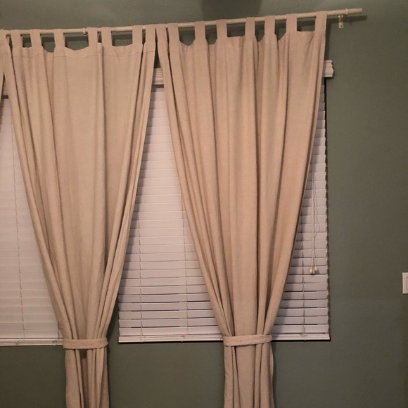 Ikea Other Curtains With Tie Backs Poshmark